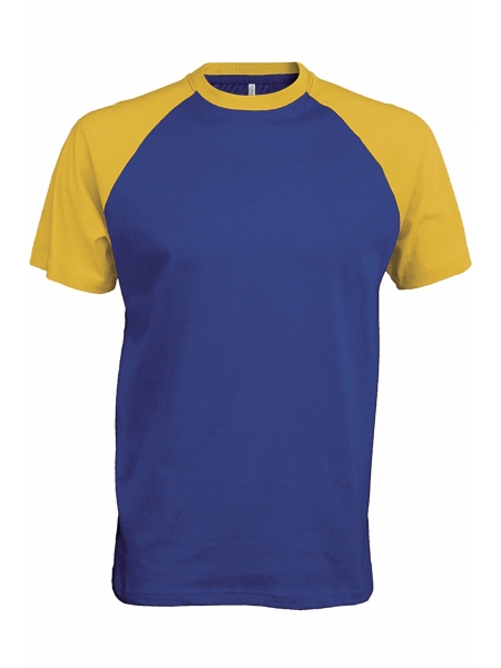 t-shirt-baseball-manica-corta-bicolore-royal blue - yellow.jpg